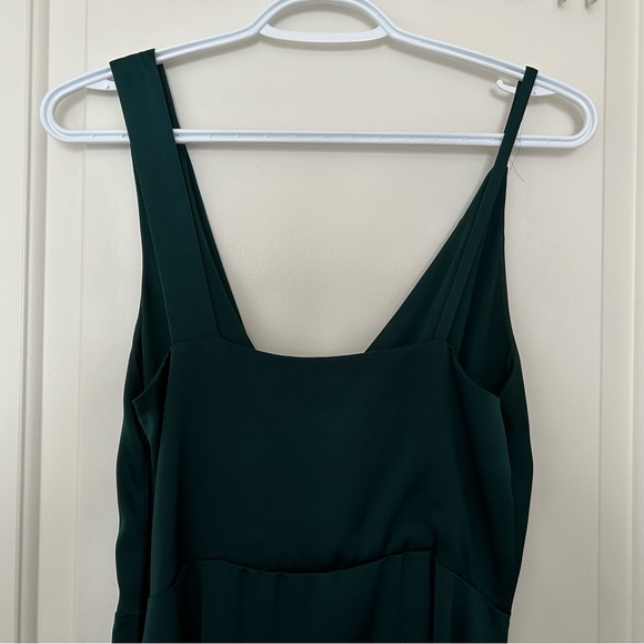 EUC Beautiful Dark Green Midi Dress- Zara, Women’s Size Small. - Picture 4 of 7